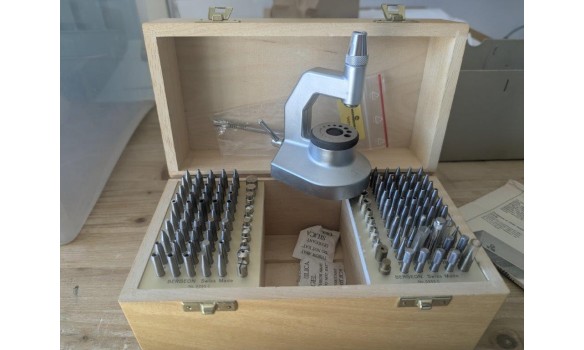 Punzoniera Bergeon d'ocasione